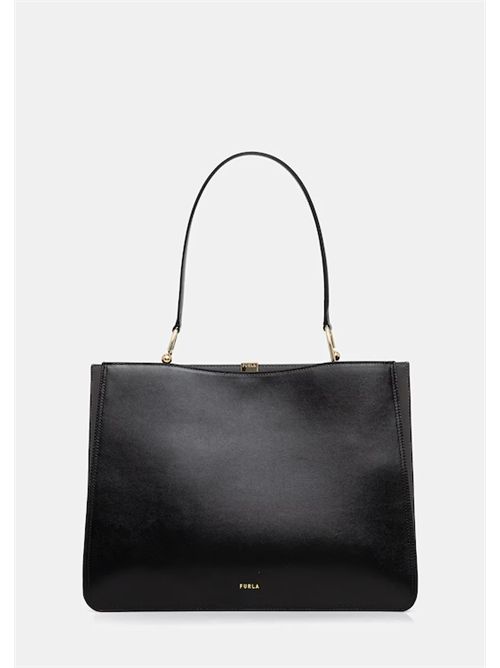 AGATA L TOTE FURLA | WB01803.BX42534427S NERO/URBAN GRAY